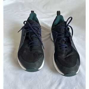 Women's Nike Air Max Sneakers Size 10, Black/Blue, Good Condition